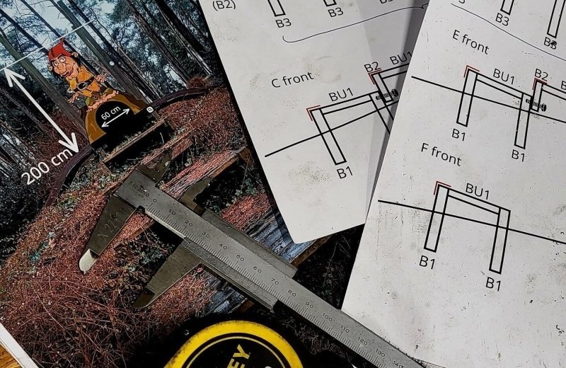 Ein neuer Spielplatz wird gebaut